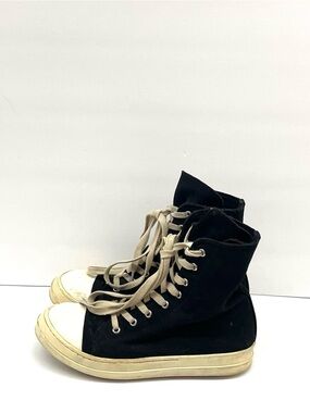 Rick Owens DRKSHDW Men black sneakers M5 W7